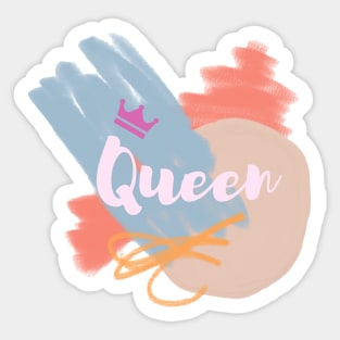 I am Queen Sticker